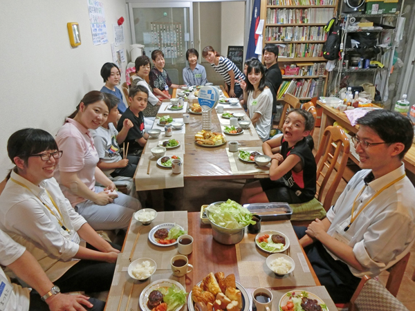 食事の様子