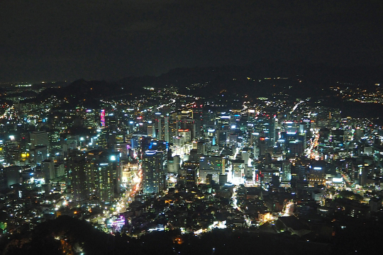 韓国 ソウル 夜景 イメージ