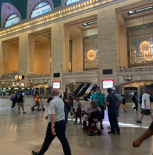 ニューヨークのマンハッタンにあるグランドセントラル駅