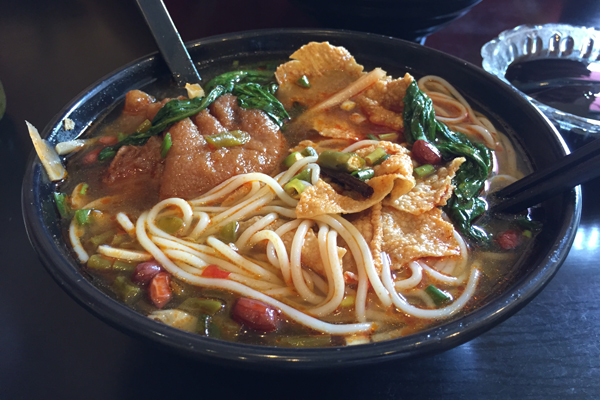 タニシ麺（螺螄粉）