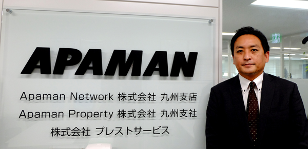 Apaman Property（株）　 ​​​​​​​代表取締役社長　泉 憲佑 氏