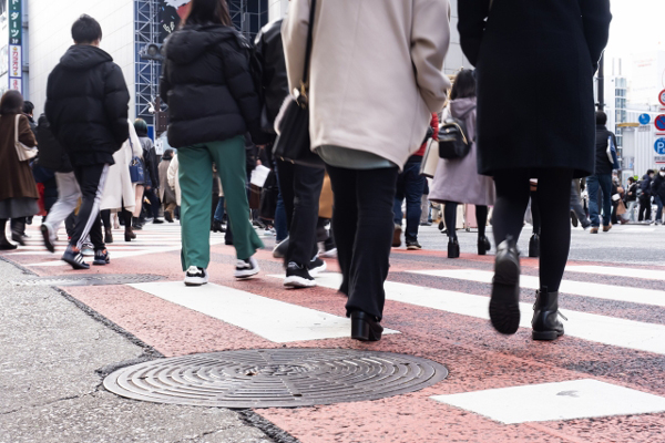 渋谷 雑踏 イメージ