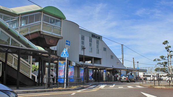 新幹線開業で"影"になる鹿島市方面との結節点になる肥前山口駅(開業後は江北駅)。=佐賀県江北町山口