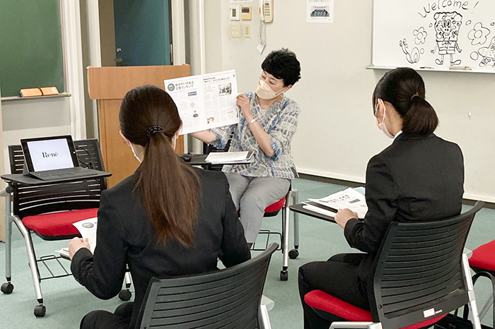 福岡商工会議所、筑紫女学園大学で「合同会社説明会」開催