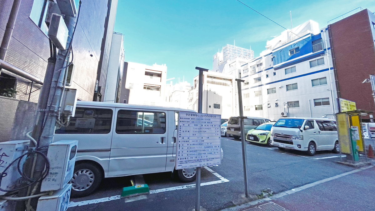 まちかど風景・天神でアスコットがオフィスビル