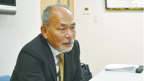 （一社）福岡市左官業組合　理事長　平田 雅敏 氏