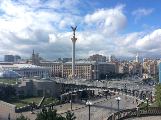 ウクライナ 首都キーウ キエフの街並み