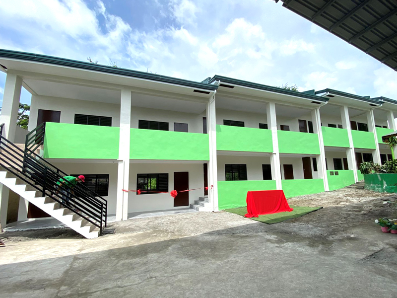 フィリピン共和国・カンデラリア小学校校舎2棟寄贈（2022年）