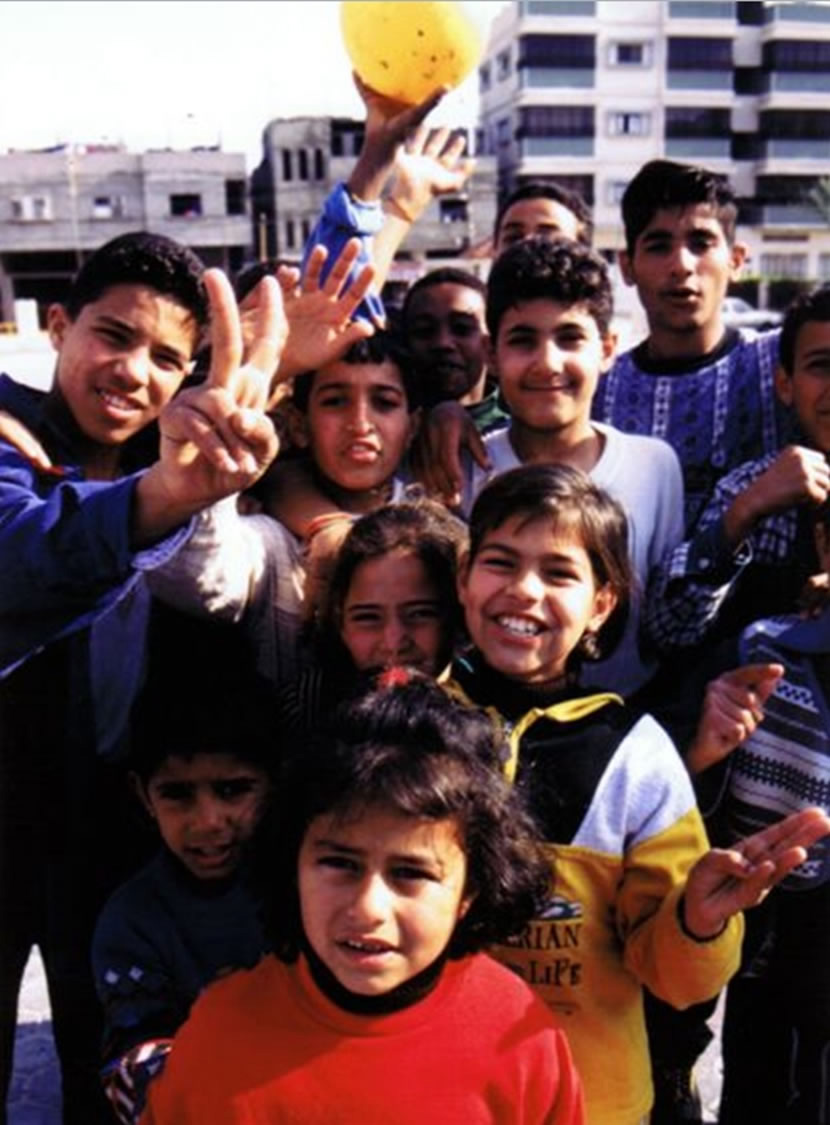 ガザ地区の子どもたち