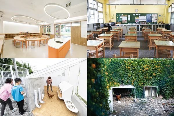 小学校の改装例　台湾デザイン研究院　PRWire