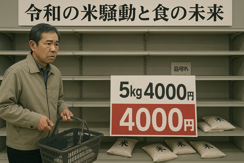令和の米騒動に見る食の安全保障