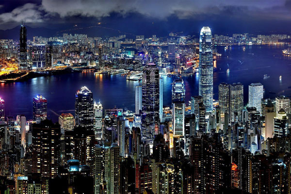 香港 夜景 イメージ