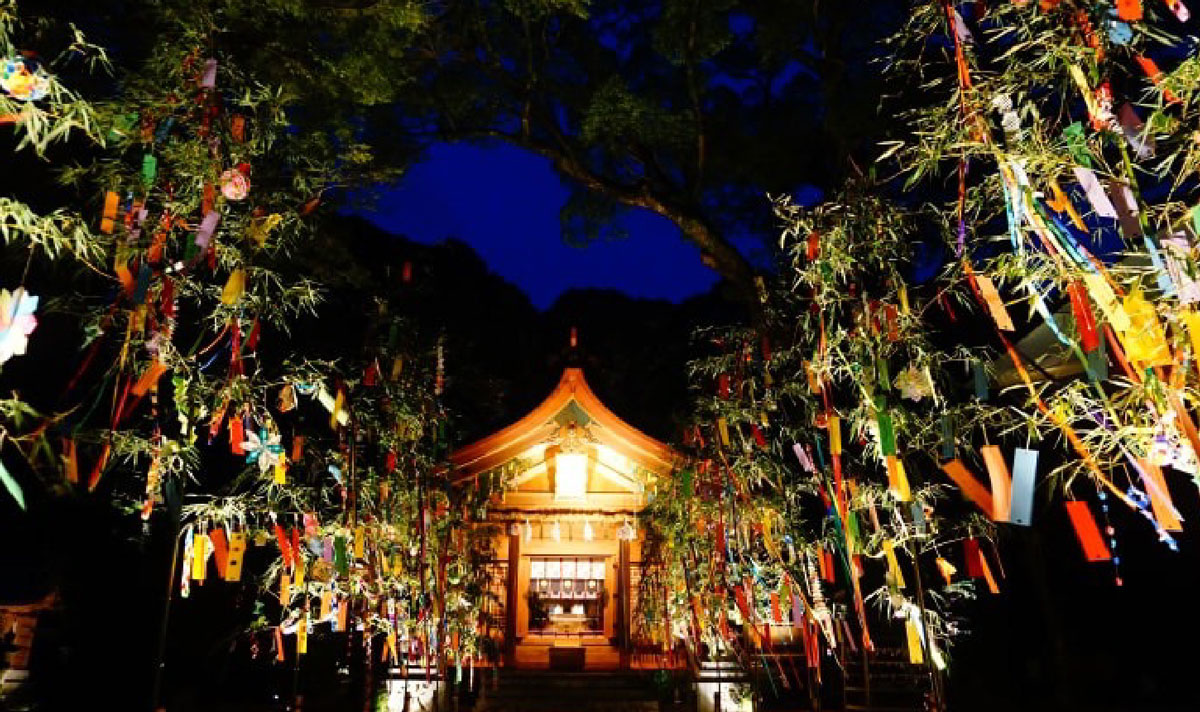 「竈門神社 七夕祭り」～祈りのともしび～