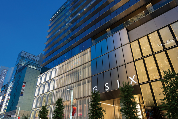 東京支店が入居するGINZA SIX（東京都中央区）