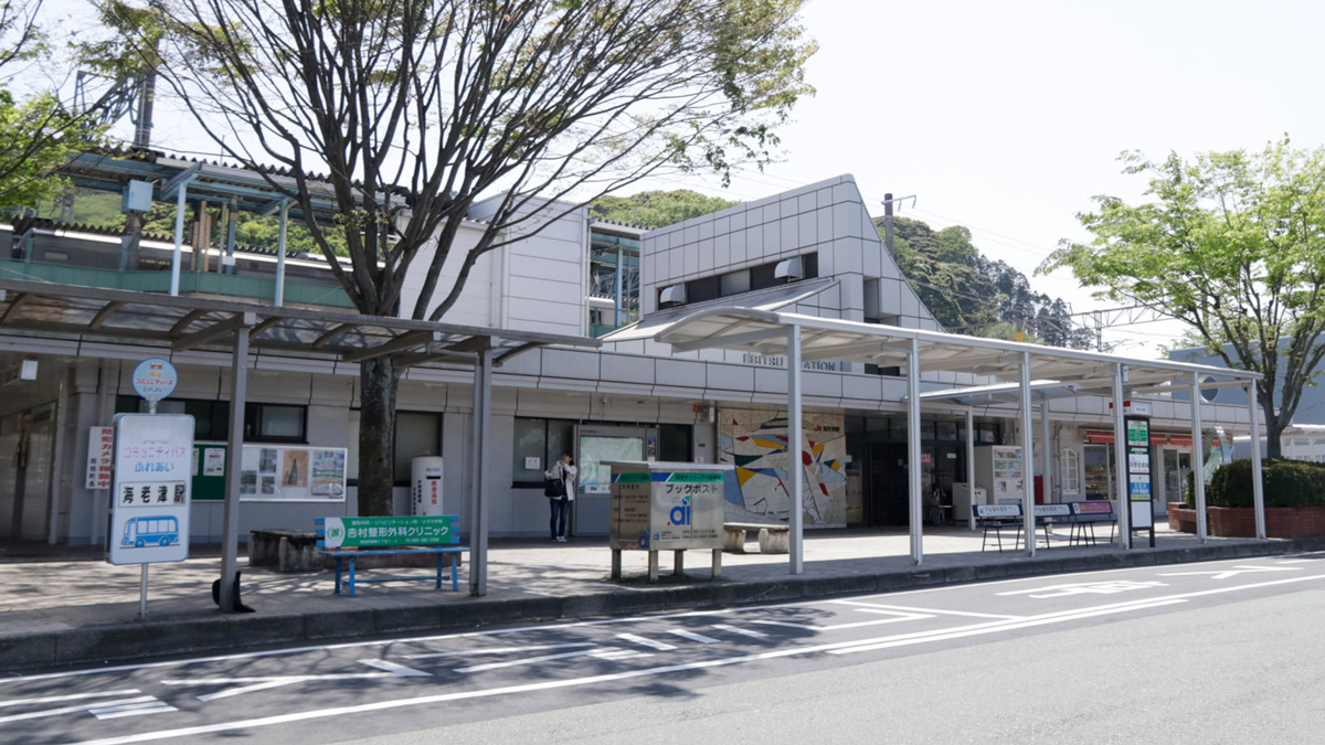 海老津駅外観　岡垣町公表資料より抜粋