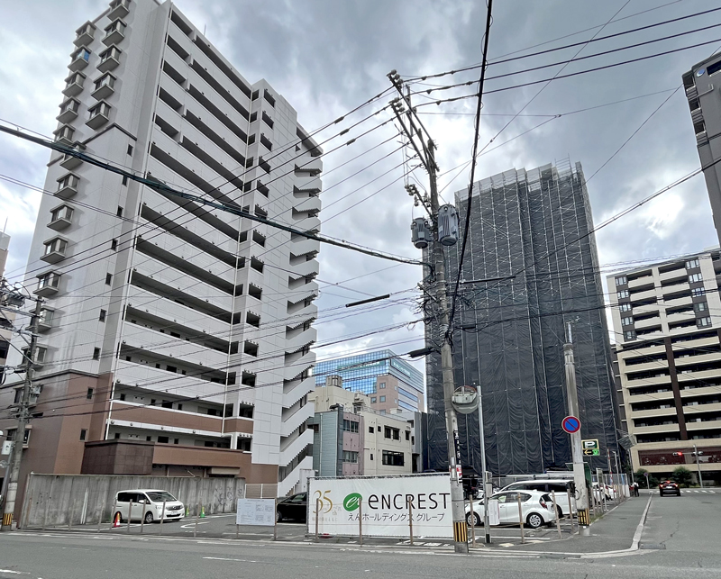 「（仮称）HOTEL TRADⅡ」計画地