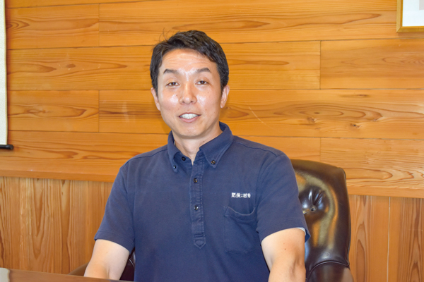 肥後木材（株）　代表取締役社長　佐藤圭一郎 氏