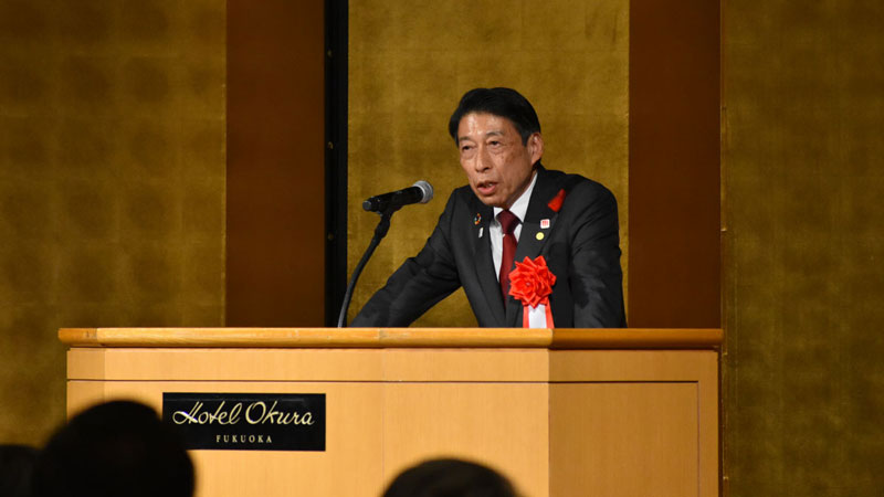 福岡県知事・服部誠太郎氏