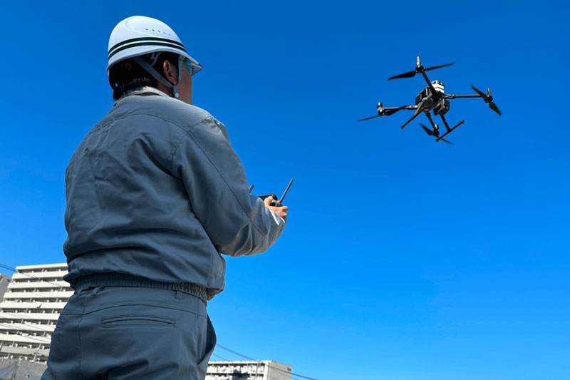 ドローン技術の活用