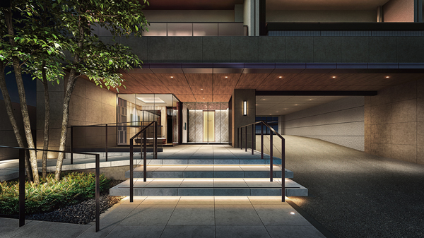 エントランスアプローチ完成予想CG