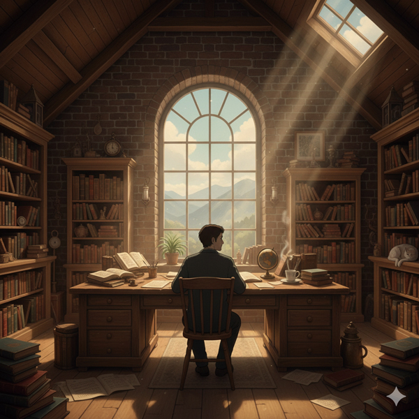 勉強って何だ？　筆者イメージ画