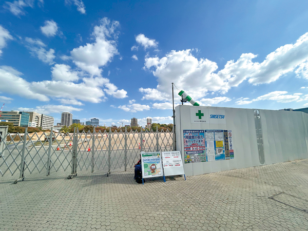 鴻臚館跡復元整備工事