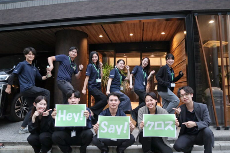 社員の健康促進の一環で定期的に行われるウォーキングイベント