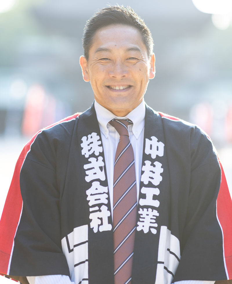 代表取締役・中村隆元氏