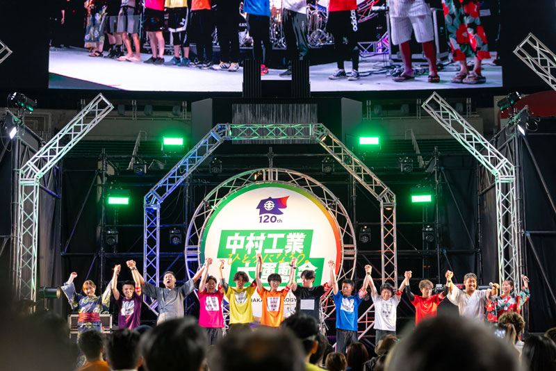 PayPayドームで行われた社内運動会の様子