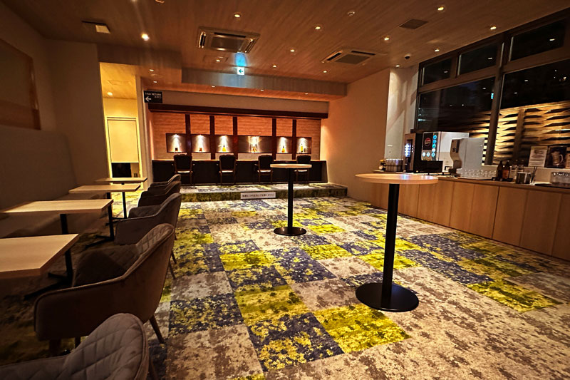 宿泊者専用ラウンジ