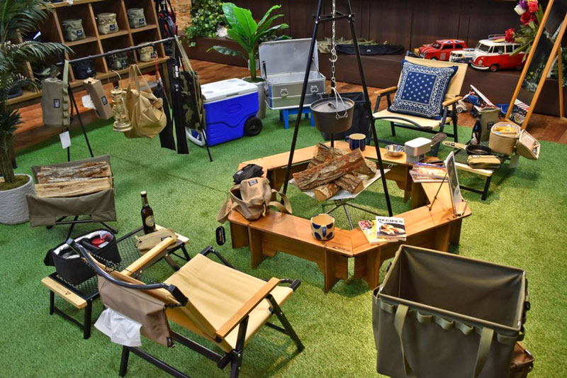 コロナ禍に参入したキャンプ用品の製造販売事業