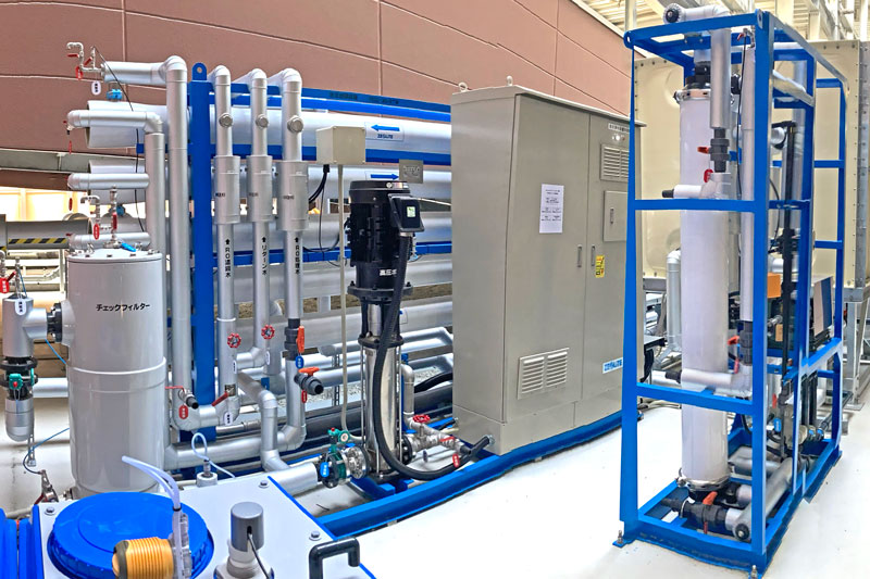 浄水装置 大型商業施設などに導入