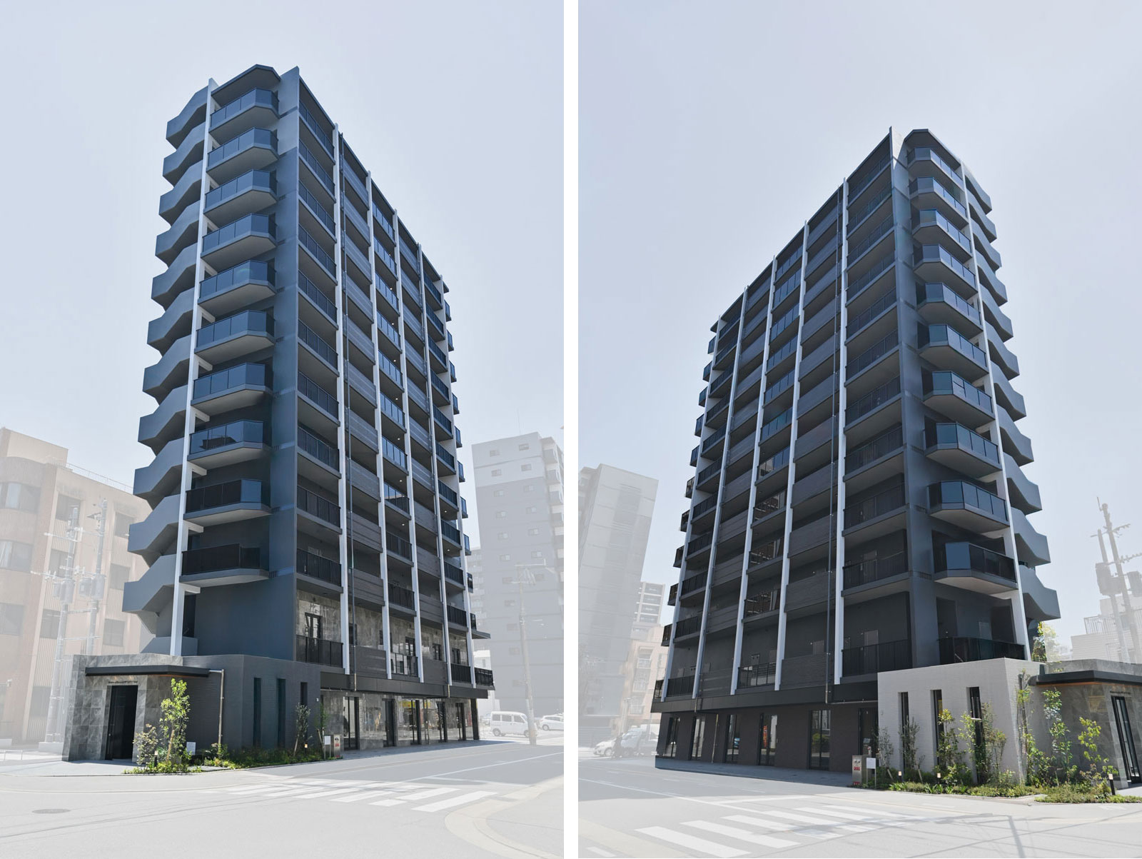 MODERN PALAZZO 博多デュオグランデEAST（左）／WEST（右）