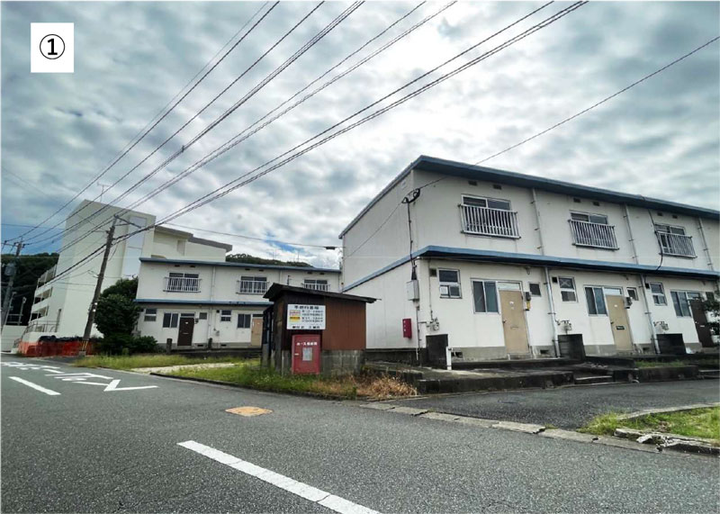 朝日団地現況　粕屋町公表資料より