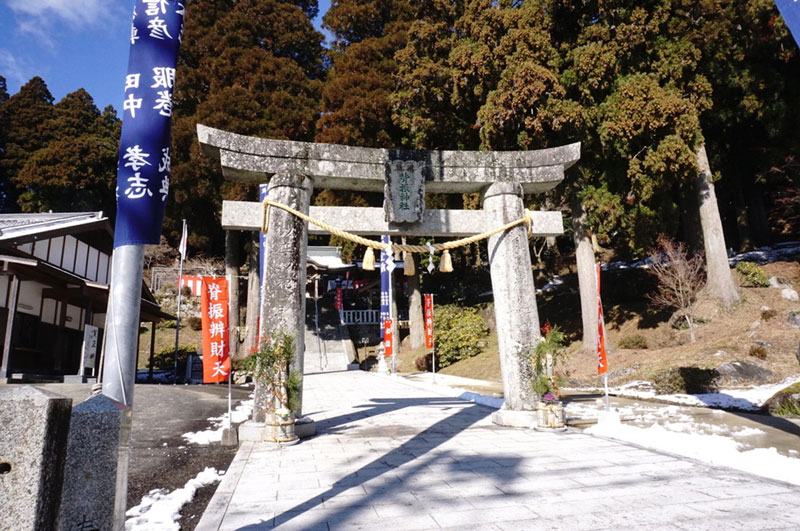 脊振神社　佐賀県神埼市脊振町（26年1月3日）