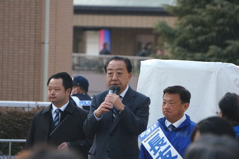 中道改革連合の野田佳彦共同代表