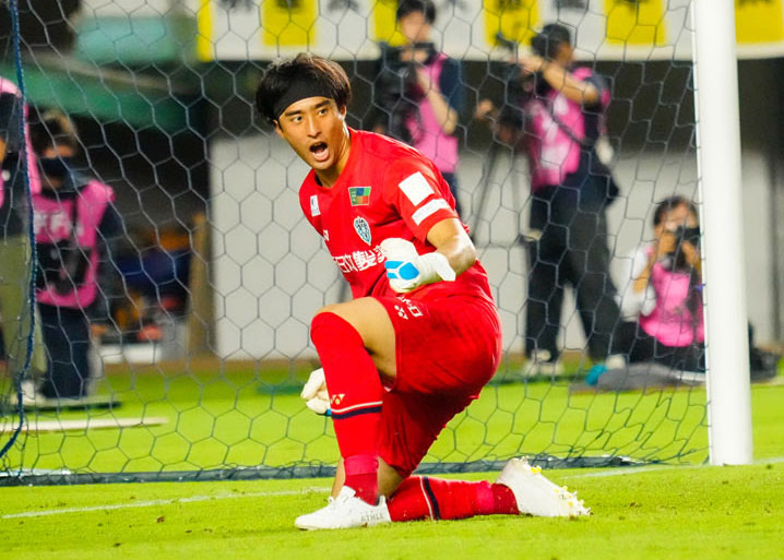 チームの守護神・小畑裕馬 ©︎ヒデシマ氏