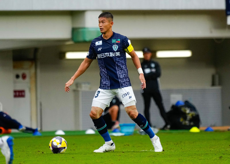 チームの精神的支柱でキャプテンの奈良竜樹選手 ©︎ヒデシマ氏