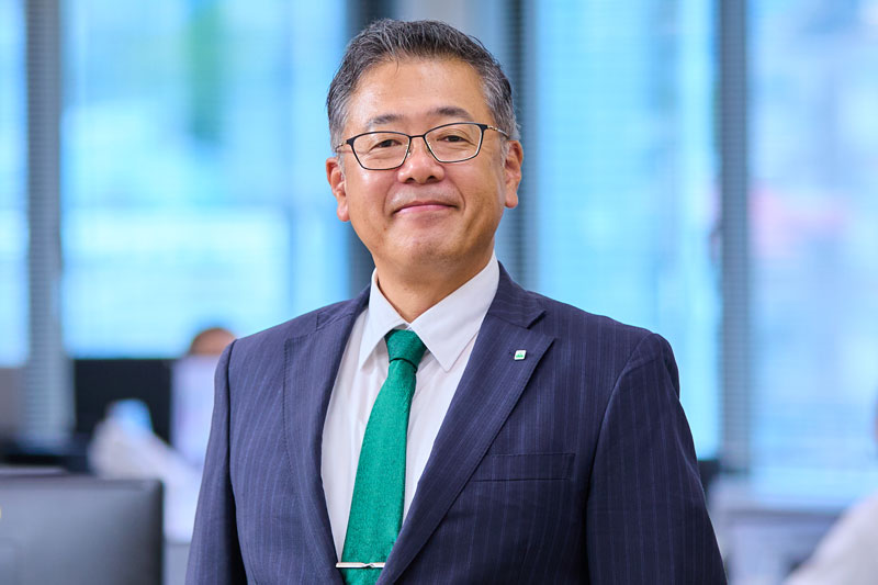 照栄建設（株） 代表取締役社長　冨永一幹 氏