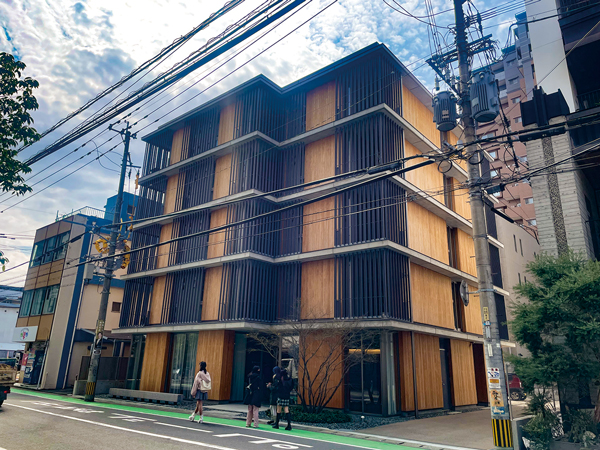 竹中工務店の「警固竹友寮」（福岡市中央区）