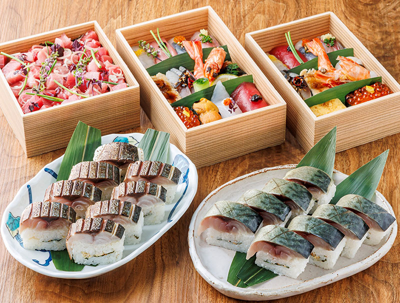 季節ごとに旬のネタが楽しめる