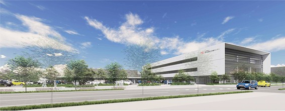 新センター外観イメージ　（公財）熊本県総合保健センターHPより