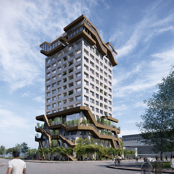 新本社イメージパース