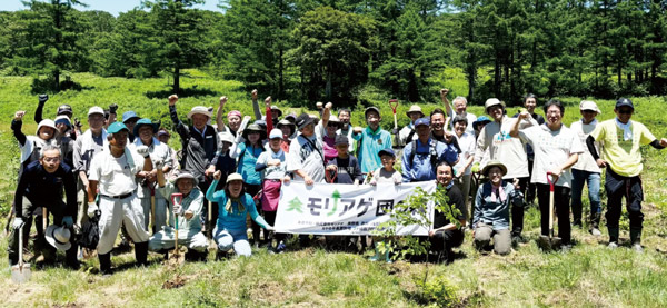 企業とともに取り組む「一社一山」活動