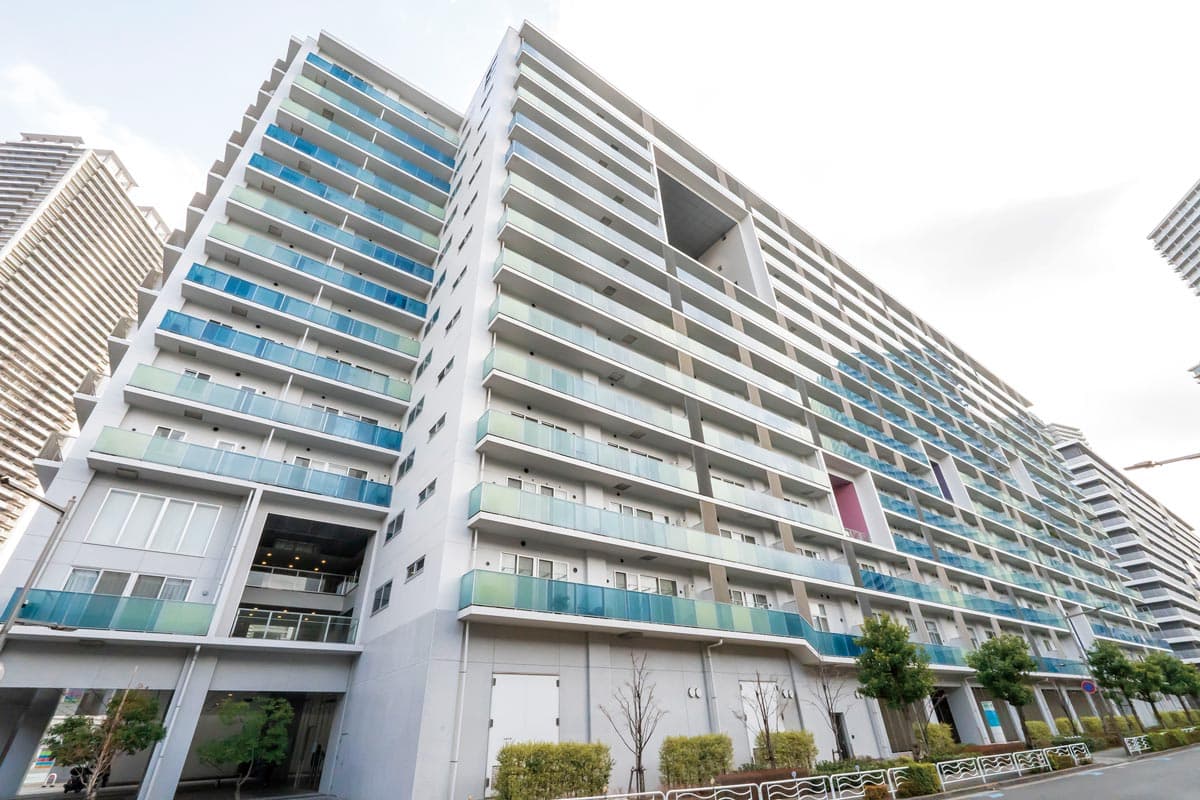 実証実験を行った東京・江東区にある「Brillia ist 東雲キャナルコート」