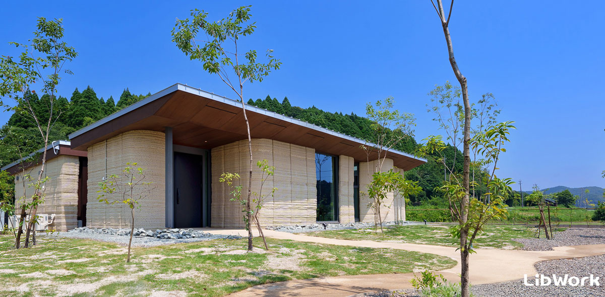 3Dプリンター住宅「Lib Earth House model B」