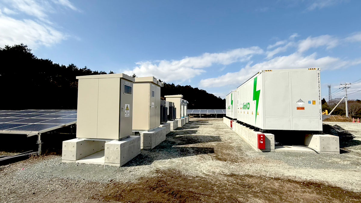 堀内電気、太陽光併設蓄電池の第1号案件が竣工