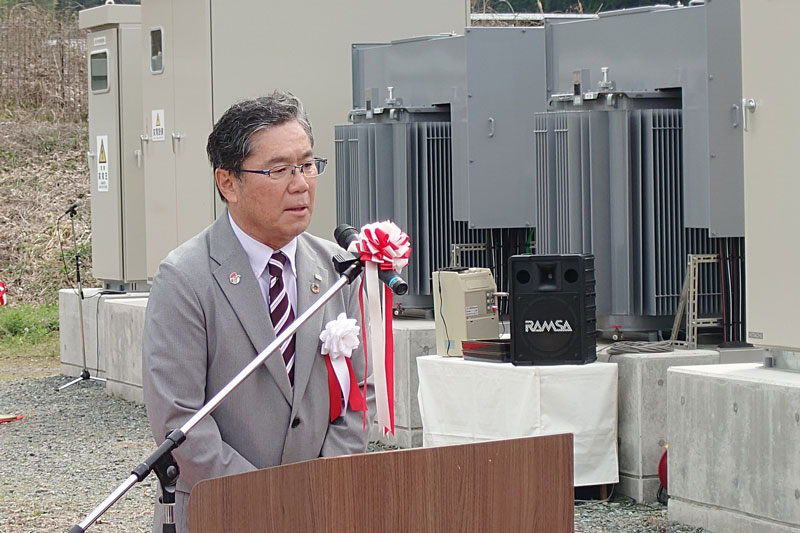 堀内電気、太陽光併設蓄電池の第1号案件が竣工