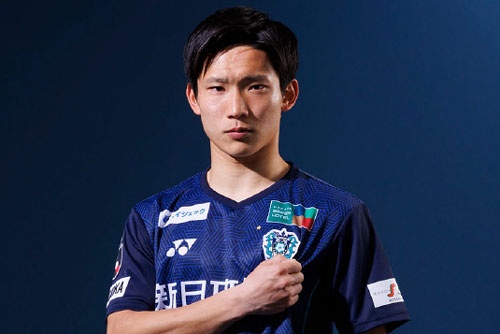 北島選手　アビスパ公式より