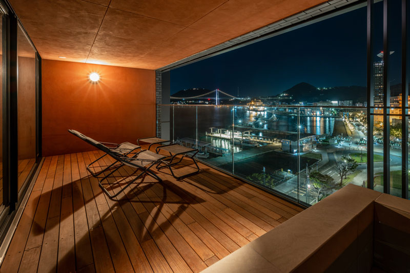 【BEB5門司港】ととのいスペース（テラスつき海峡サウナルーム）